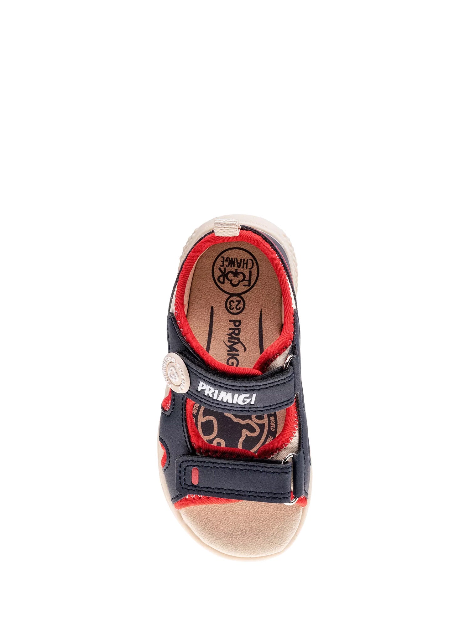 Sandali con strappi Blu Primigi