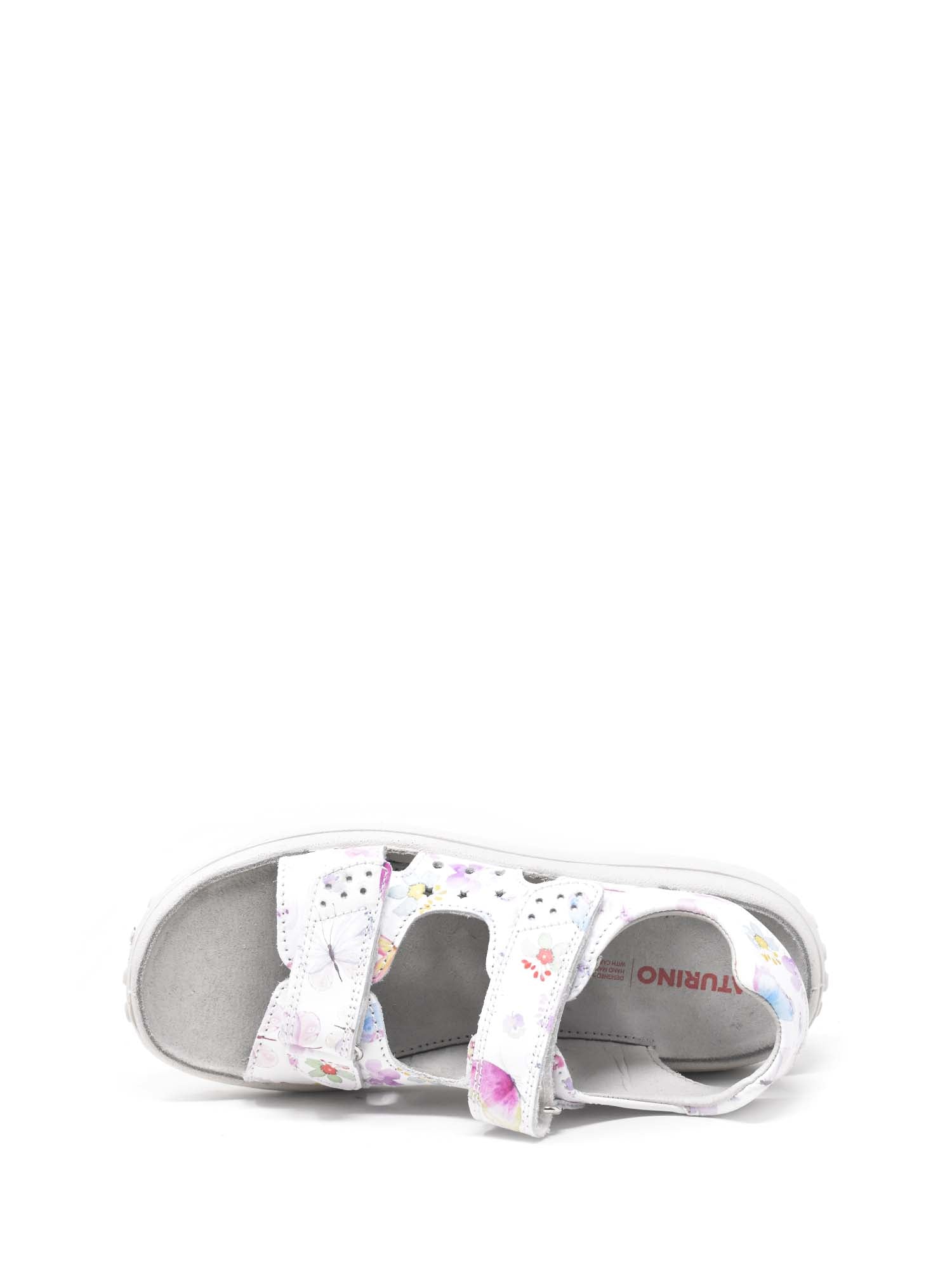 Sandali con strappi Bianco Naturino