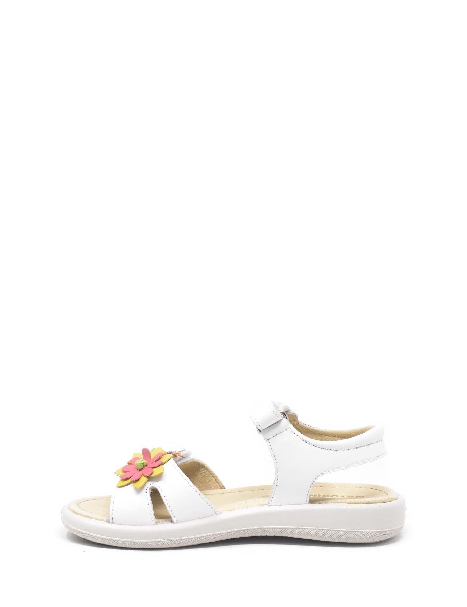 Sandali con strappi Bianco Naturino