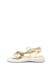 Sandali con strappi Oro Naturino