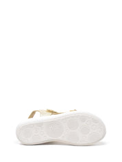 Sandali con strappi Oro Naturino
