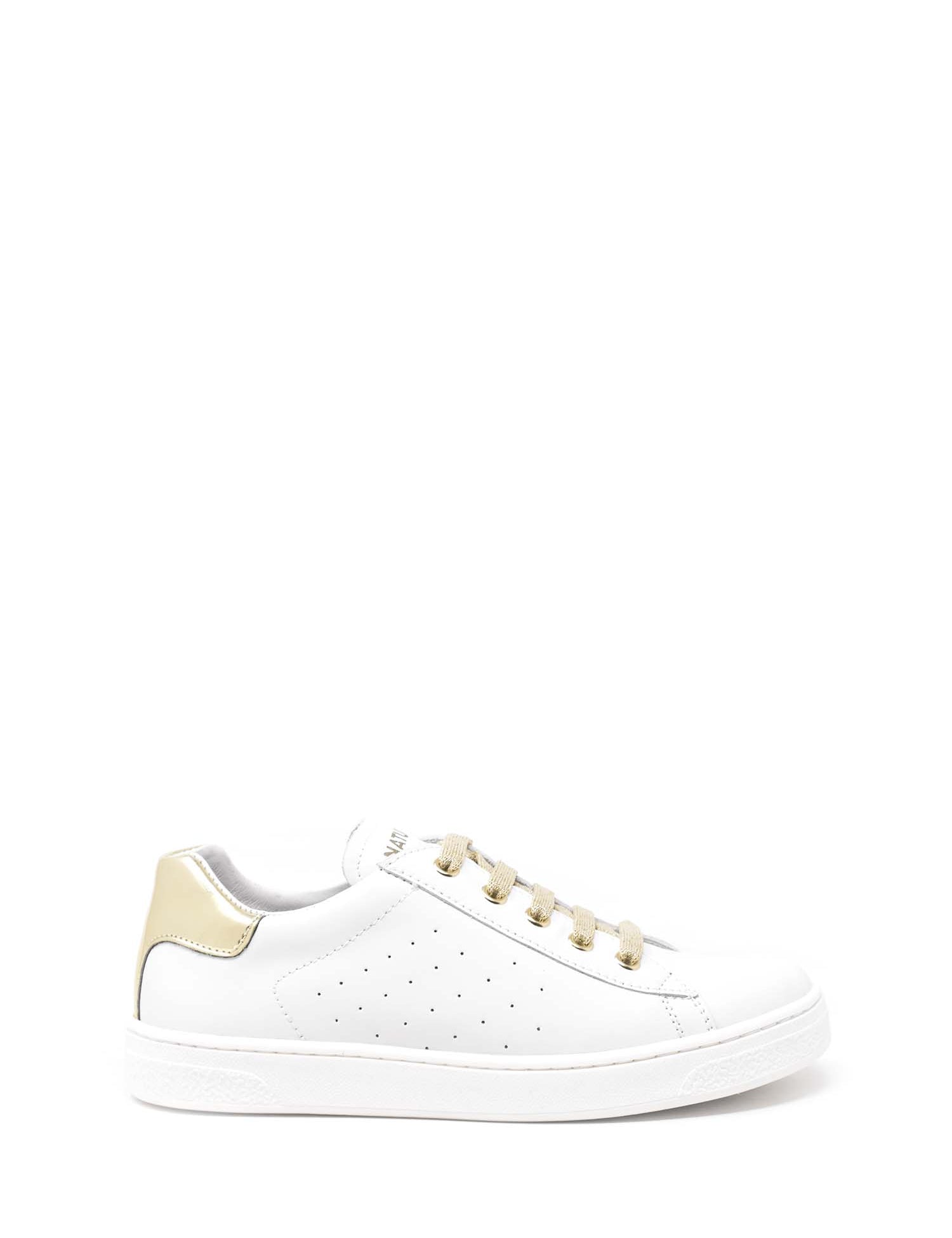Sneakers Bianco Oro Naturino