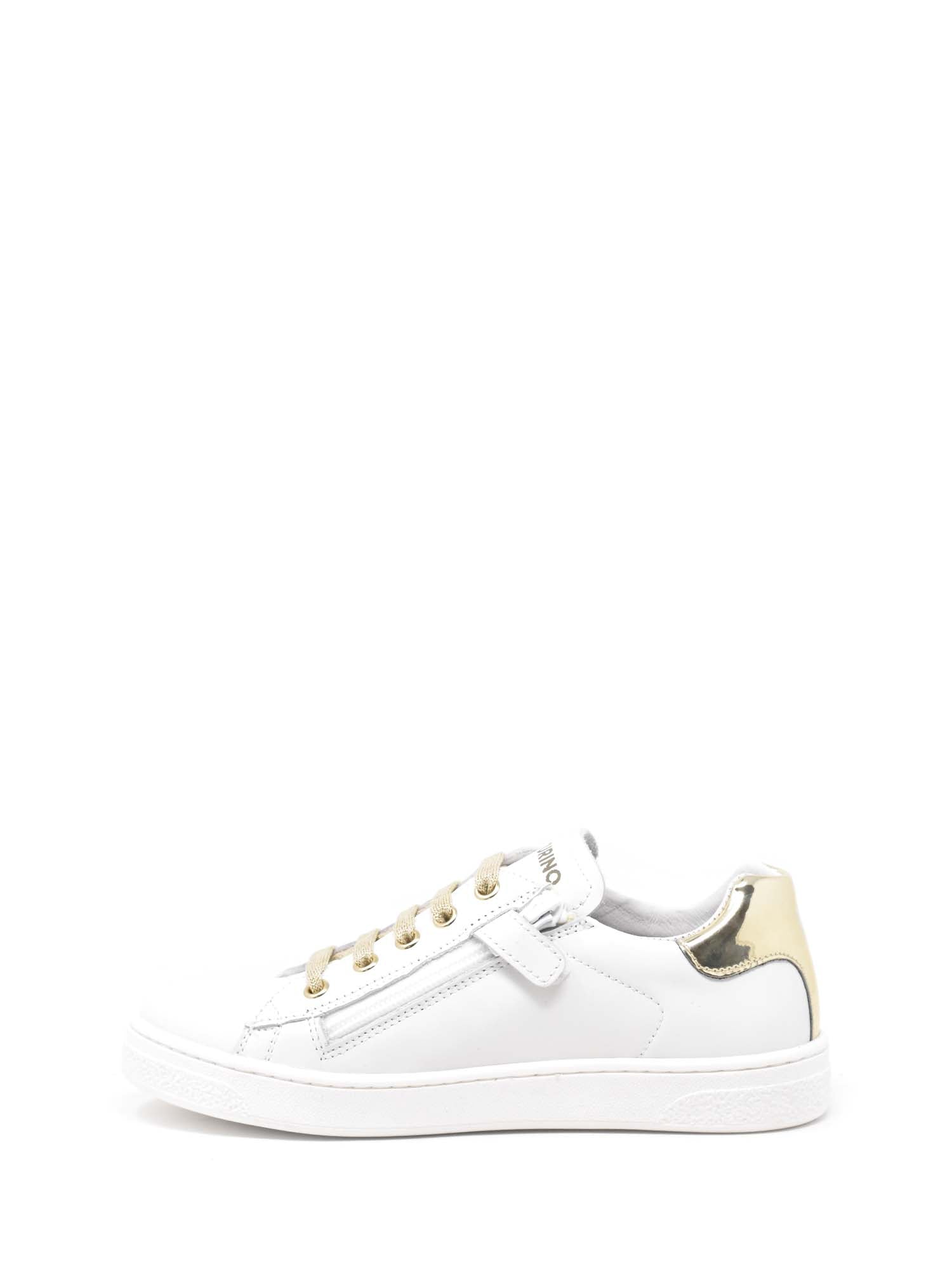 Sneakers Bianco Oro Naturino