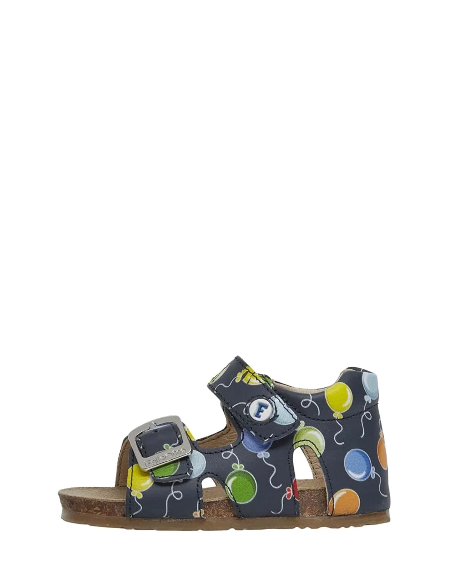 Sandali con strappi Blu Falcotto