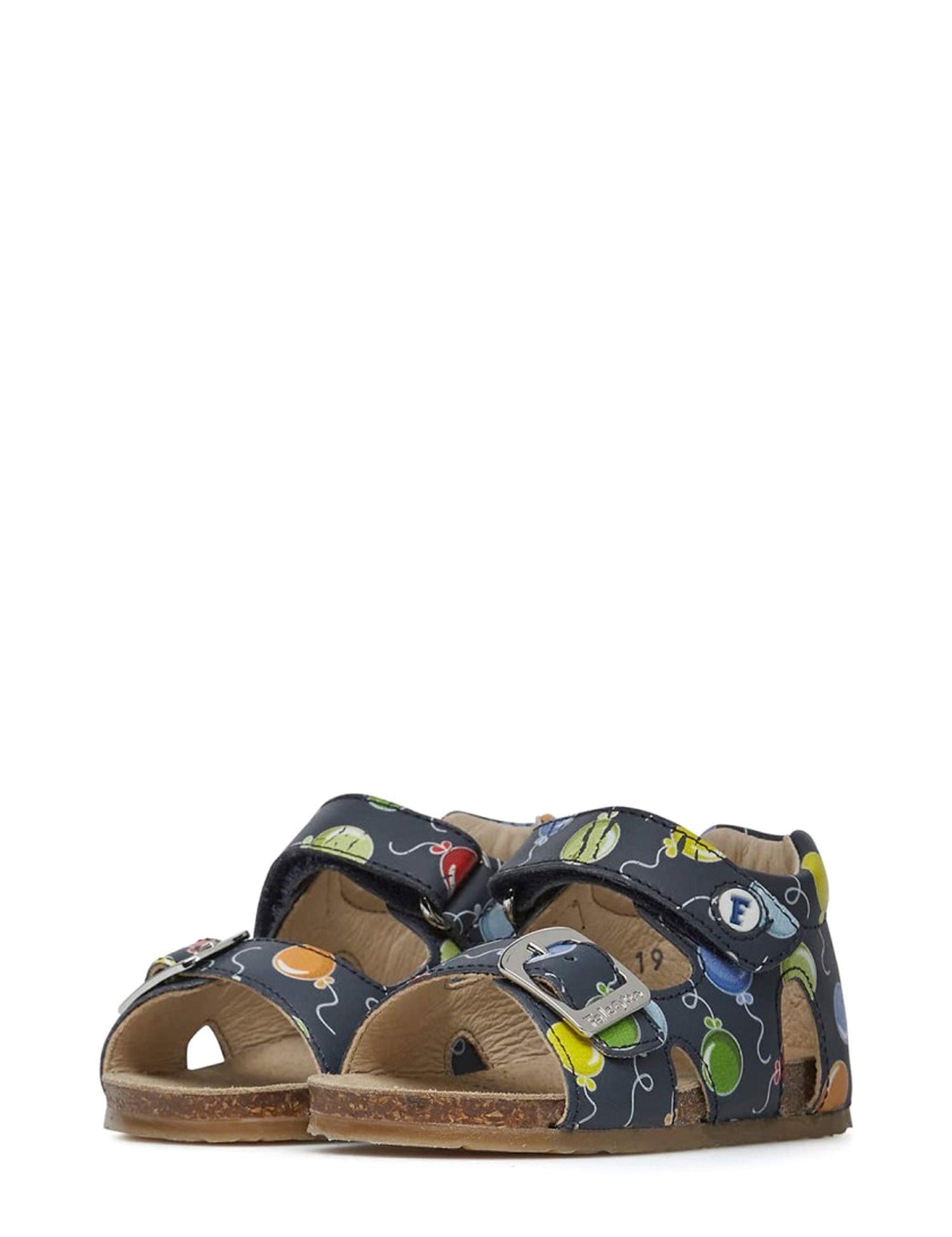 Sandali con strappi Blu Falcotto