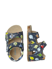 Sandali con strappi Blu Falcotto