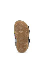 Sandali con strappi Blu Falcotto