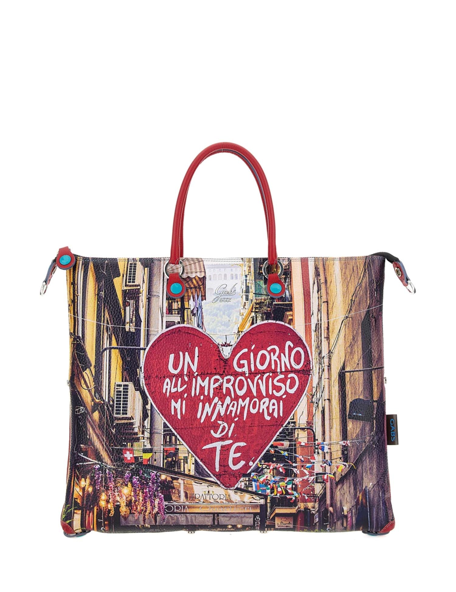 Borse a mano Rosso Marrone Gabs