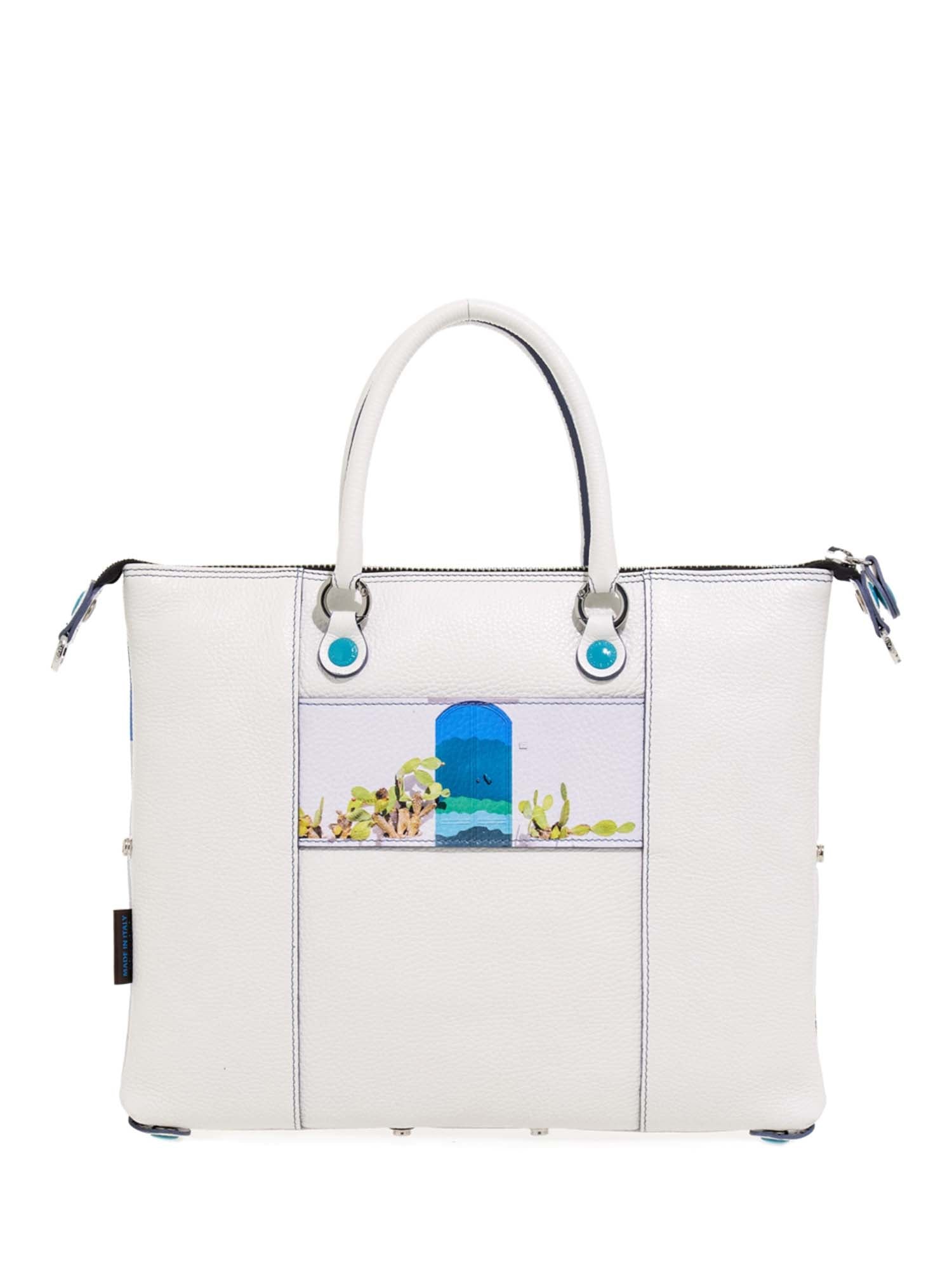 Borse a mano Bianco Celeste Gabs