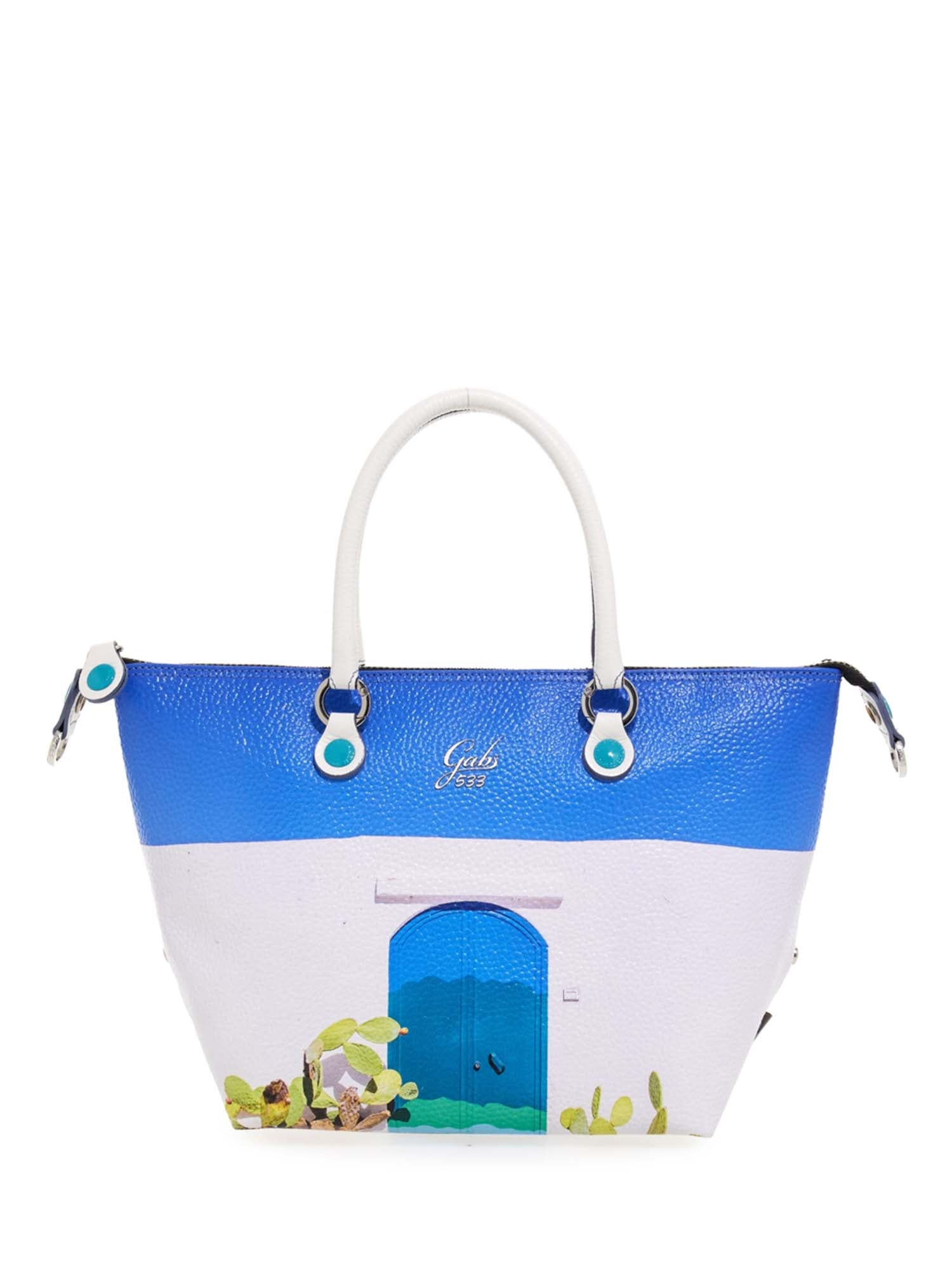 Borse a mano Bianco Celeste Gabs
