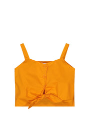 Top e canotte Arancio Melby
