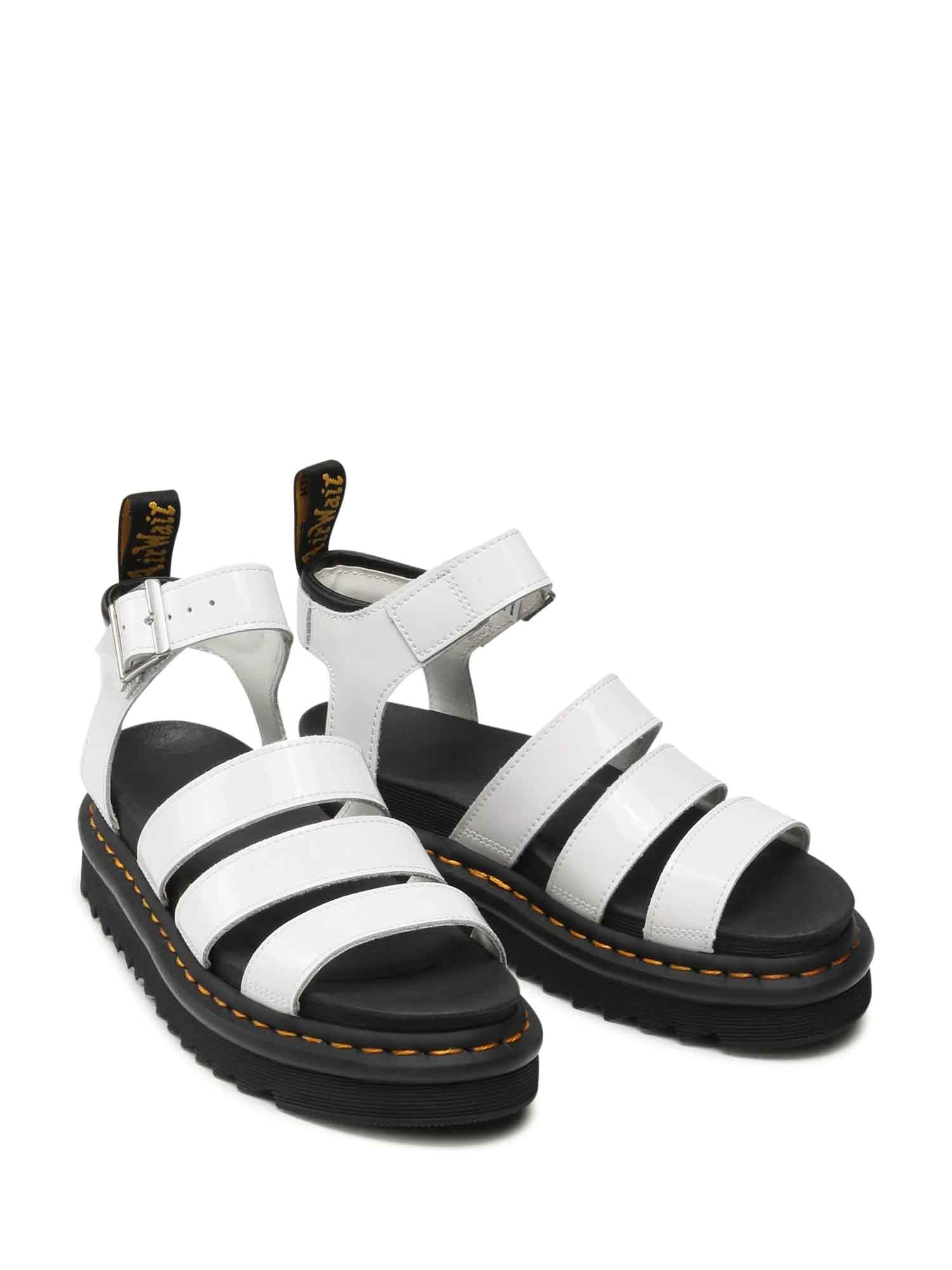 Sandali Bianco Dr. Martens