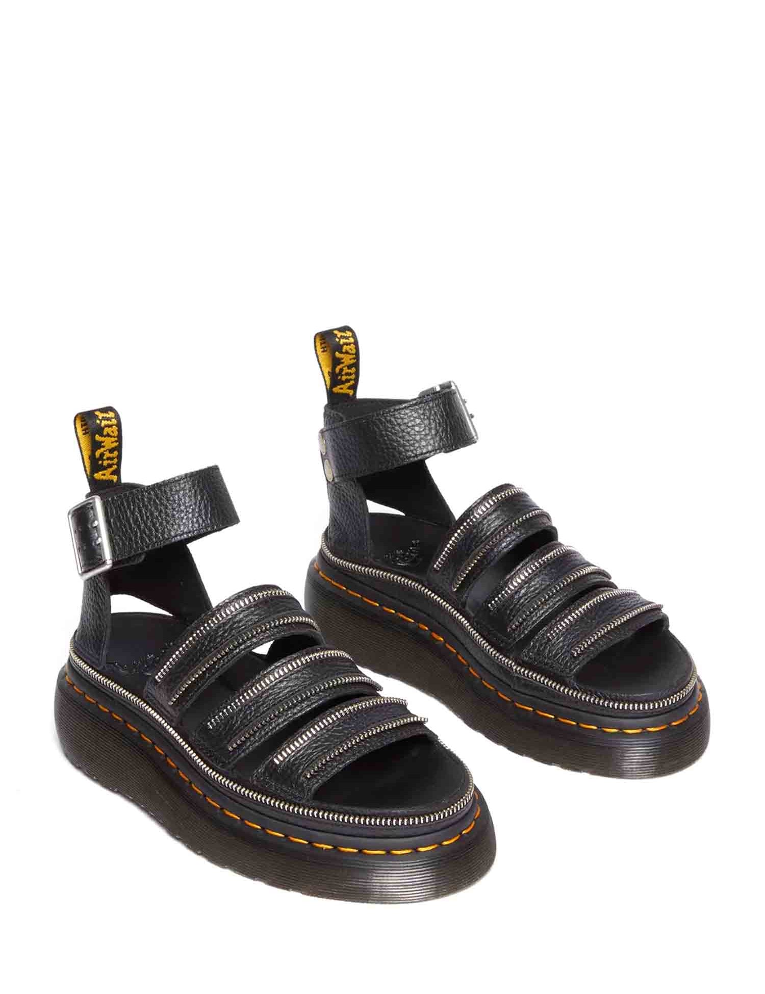 Sandali Nero Dr. Martens