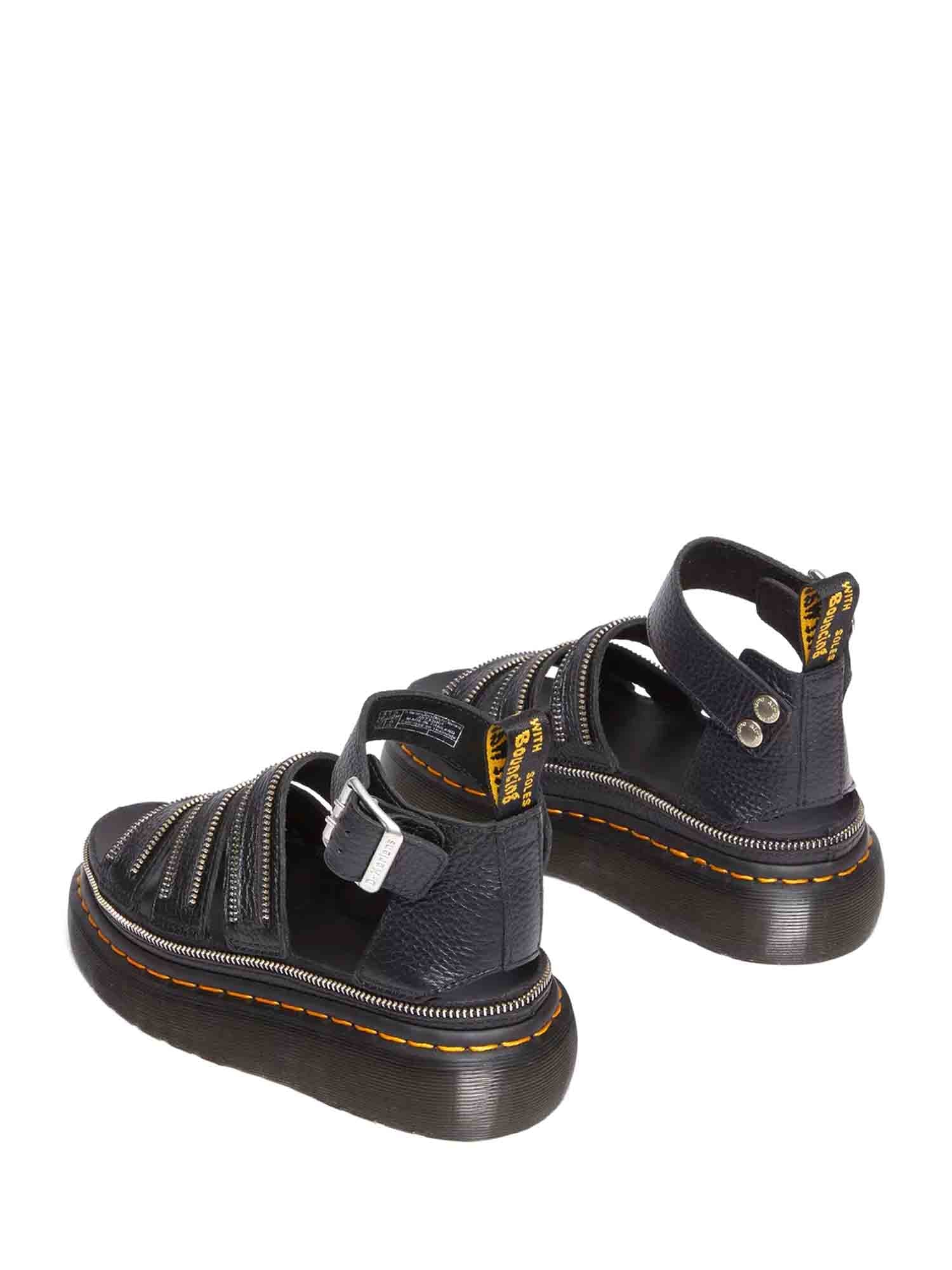 Sandali Nero Dr. Martens