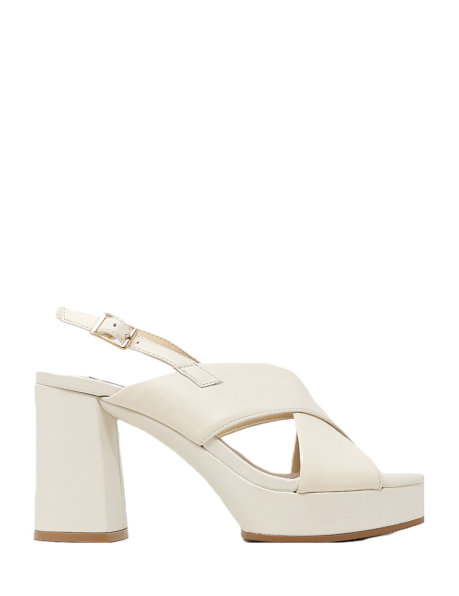 Sandali tacco Bianco Keys