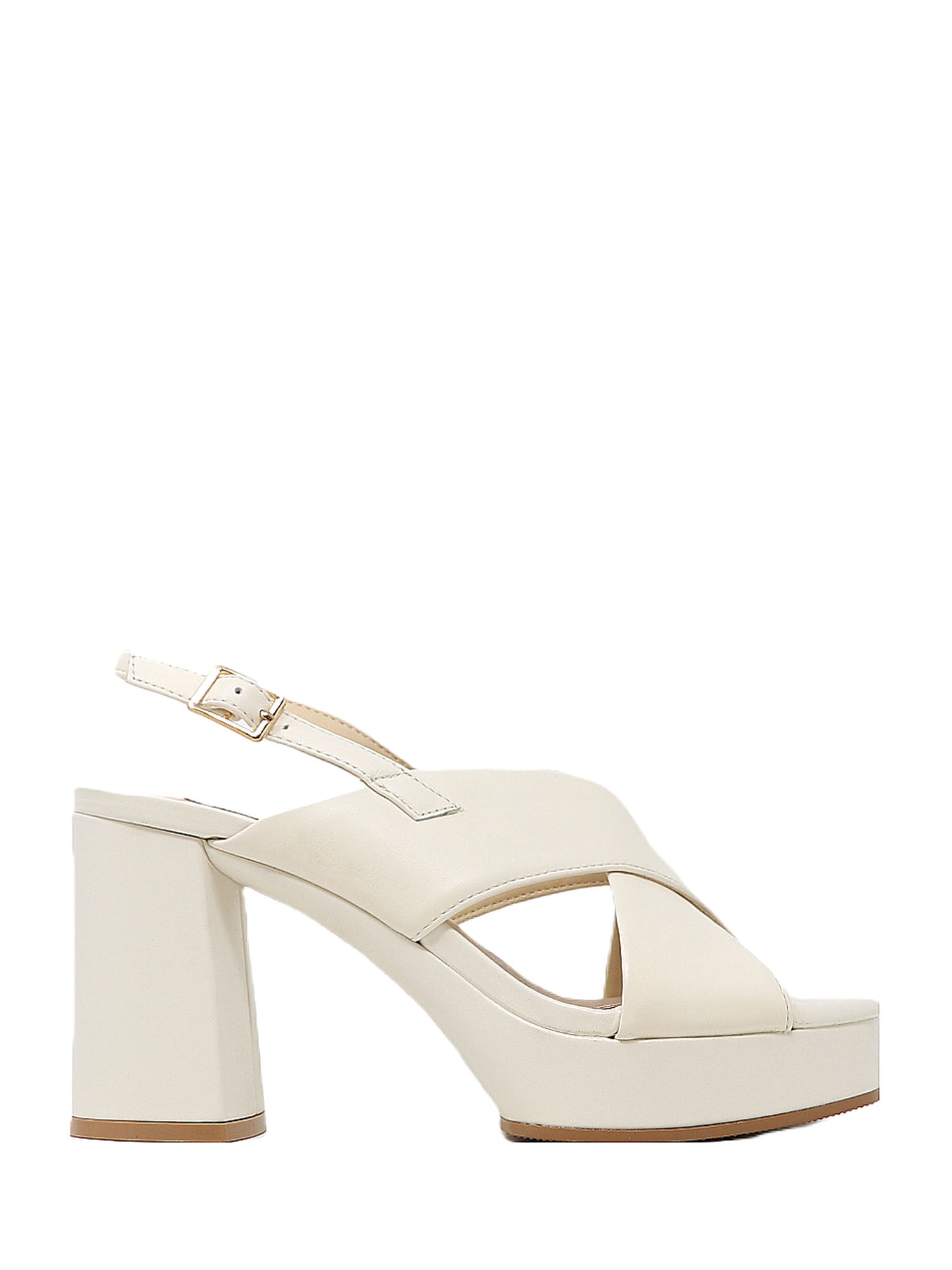 Sandali tacco Bianco Keys