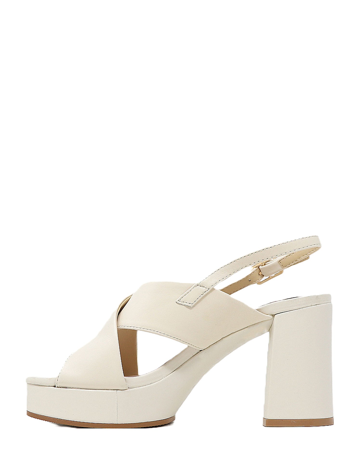 Sandali tacco Bianco Keys