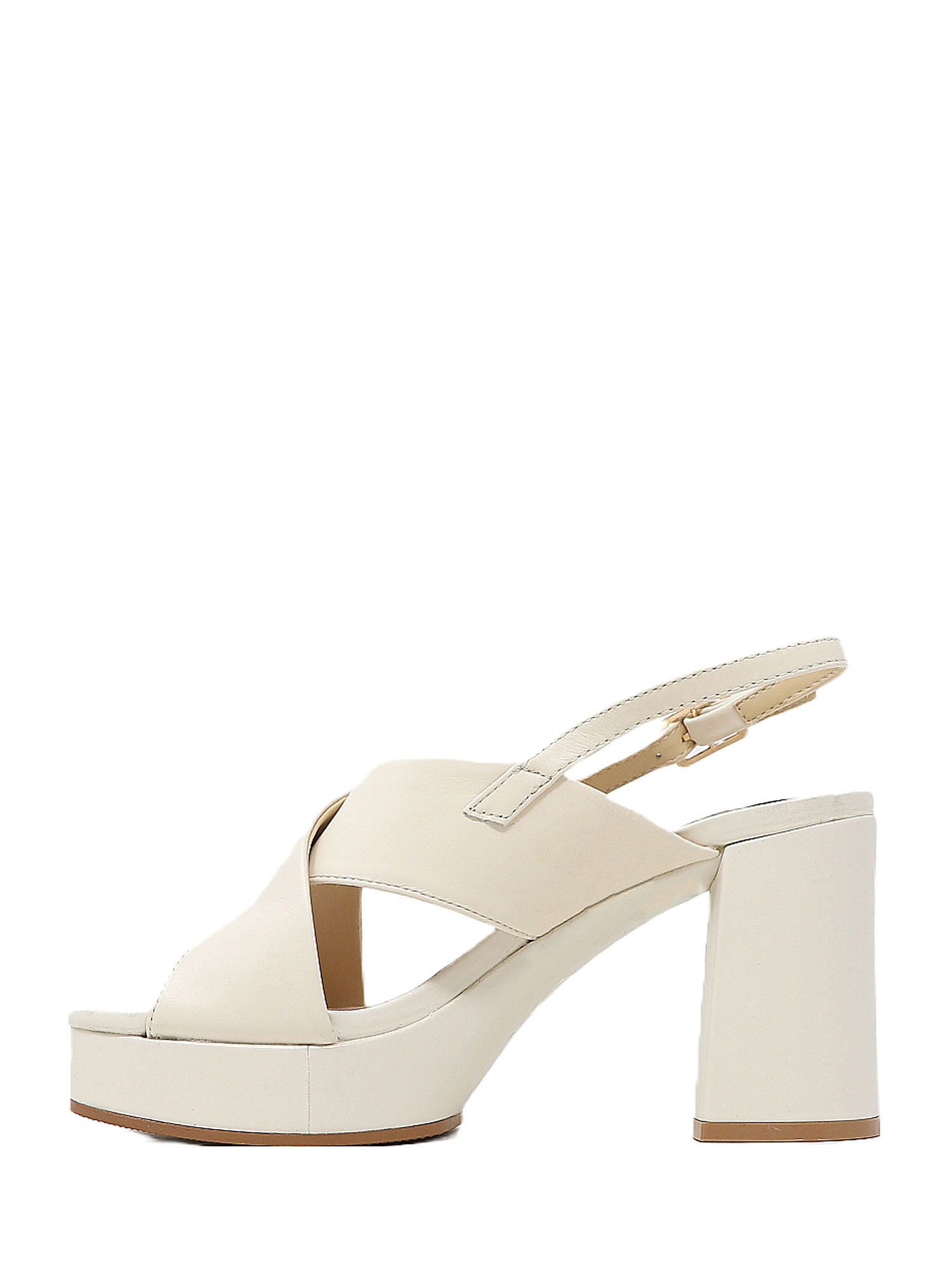 Sandali tacco Bianco Keys