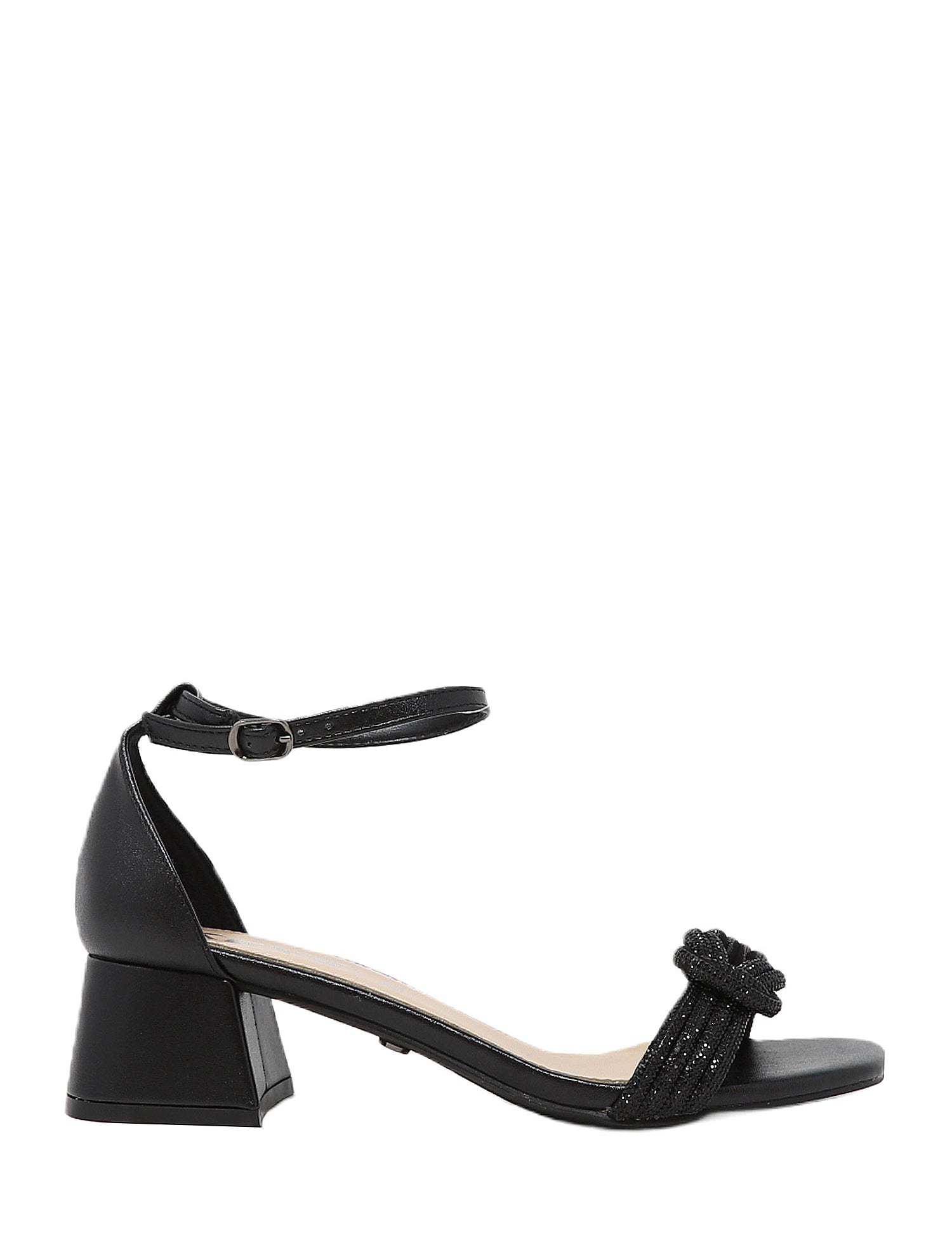 Sandali tacco Nero Keys