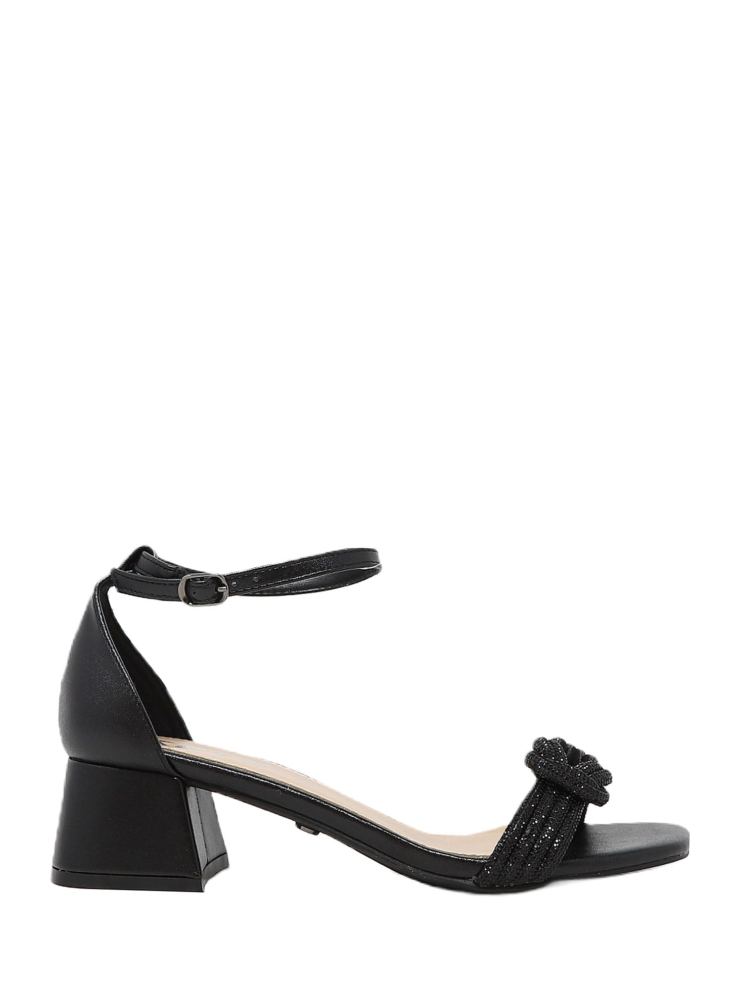 Sandali tacco Nero Keys