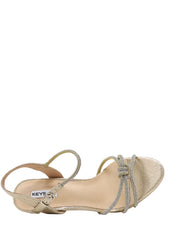 Sandali tacco Dorato Keys
