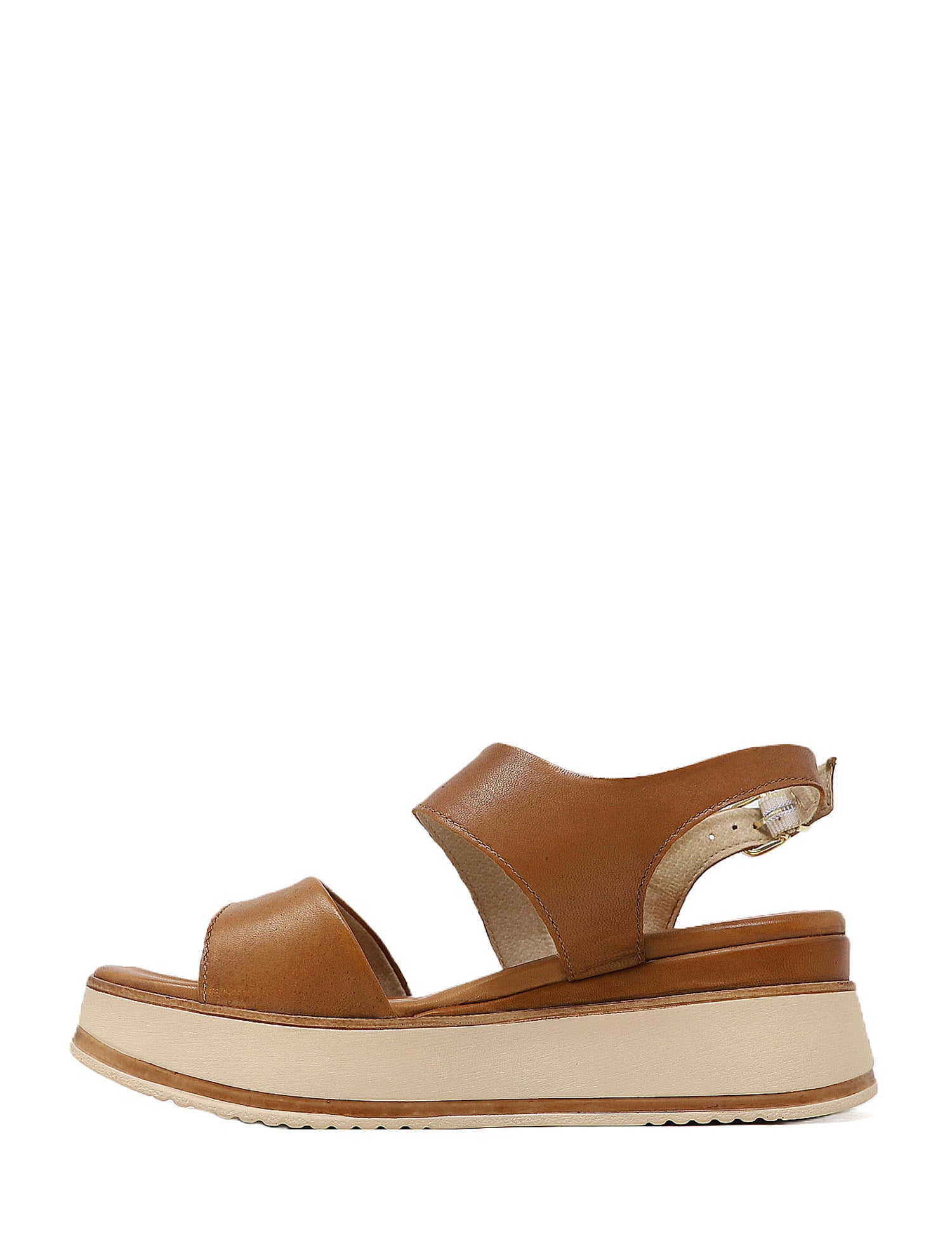 Sandali zeppa Marrone Keys