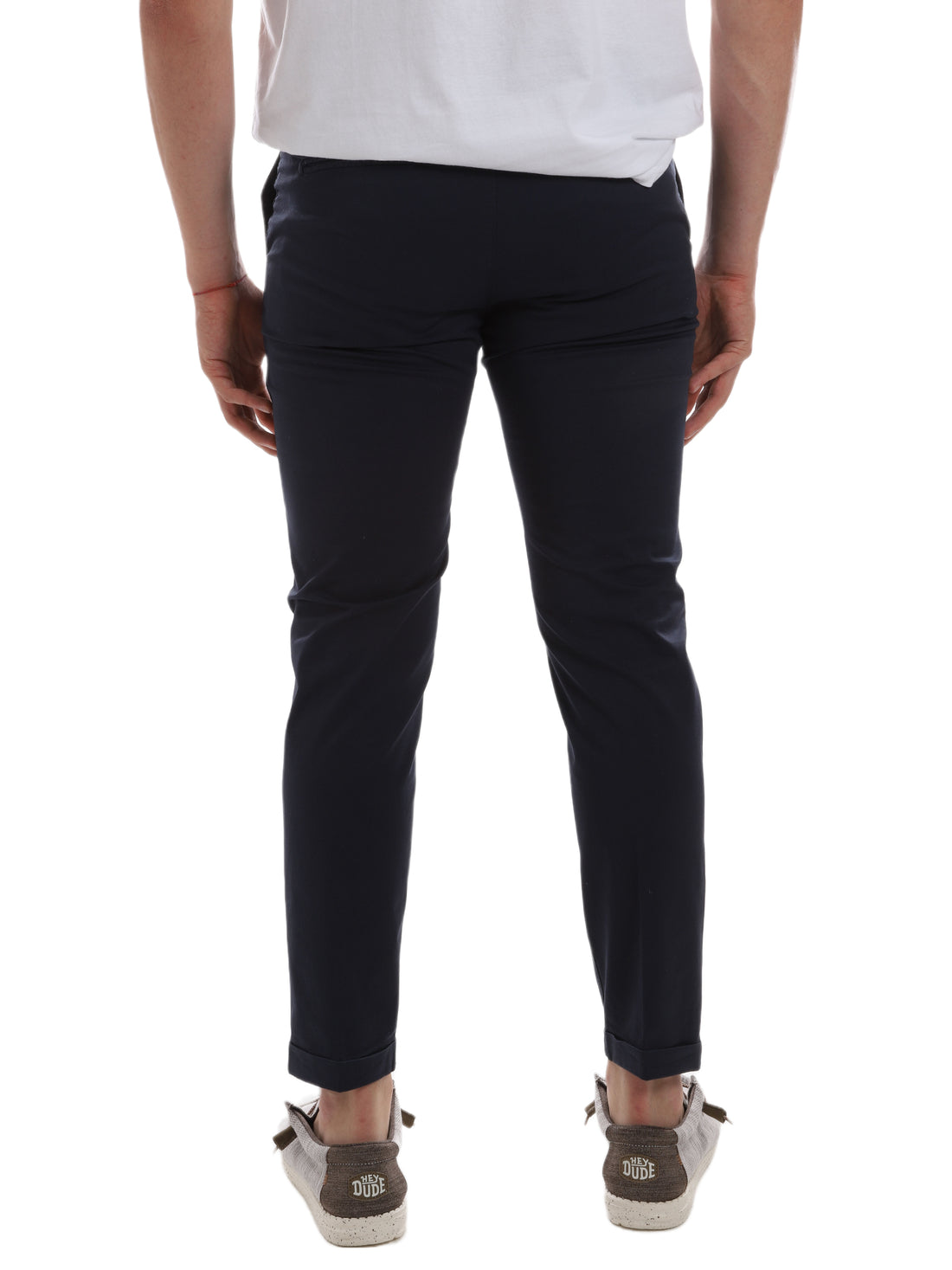 Pantaloni Blu Borgoni Milano