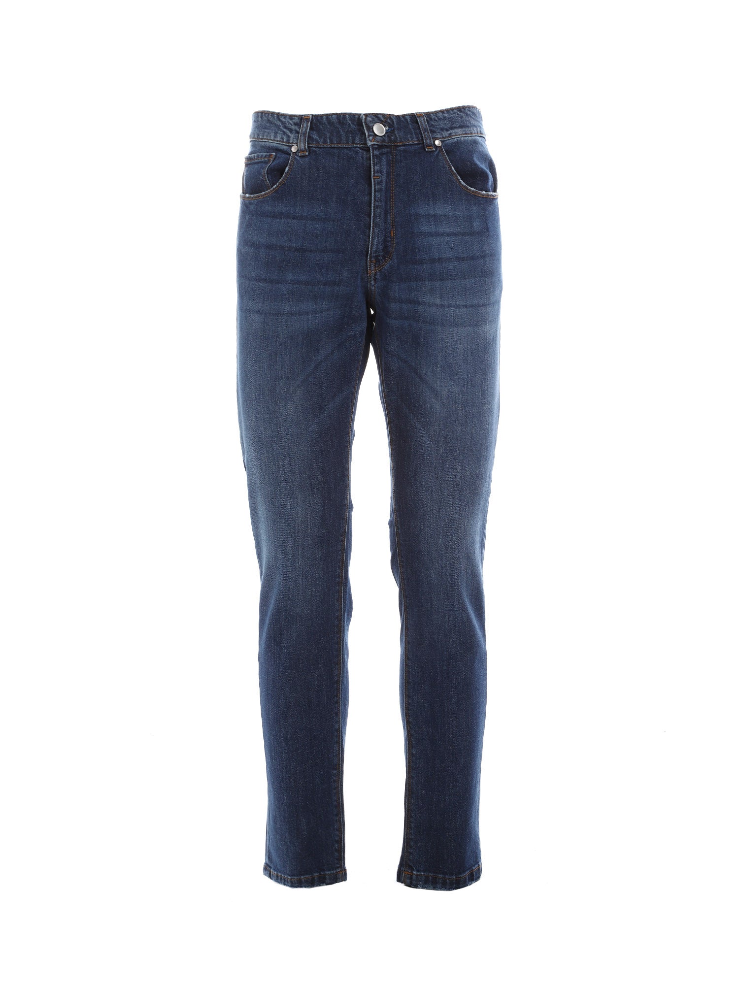 Jeans Blu Scuro Borgoni Milano