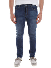 Jeans Blu Scuro Borgoni Milano