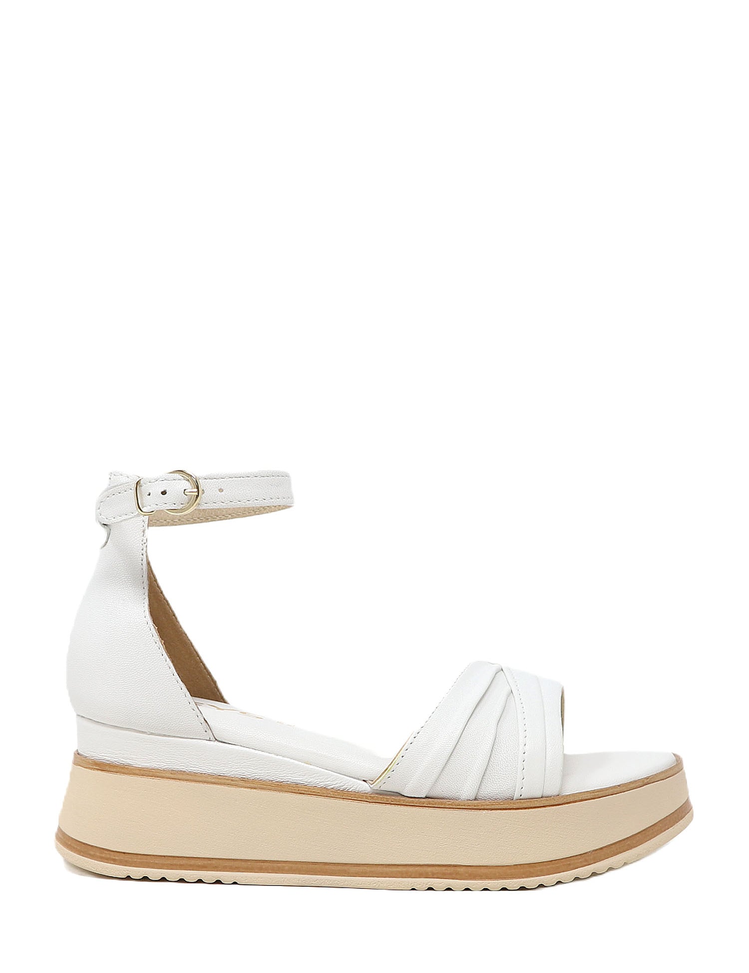 Sandali zeppa Bianco Keys