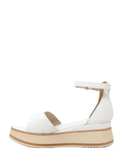 Sandali zeppa Bianco Keys