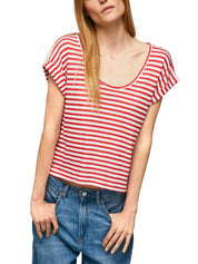 T-shirt Rosso Pepe Jeans