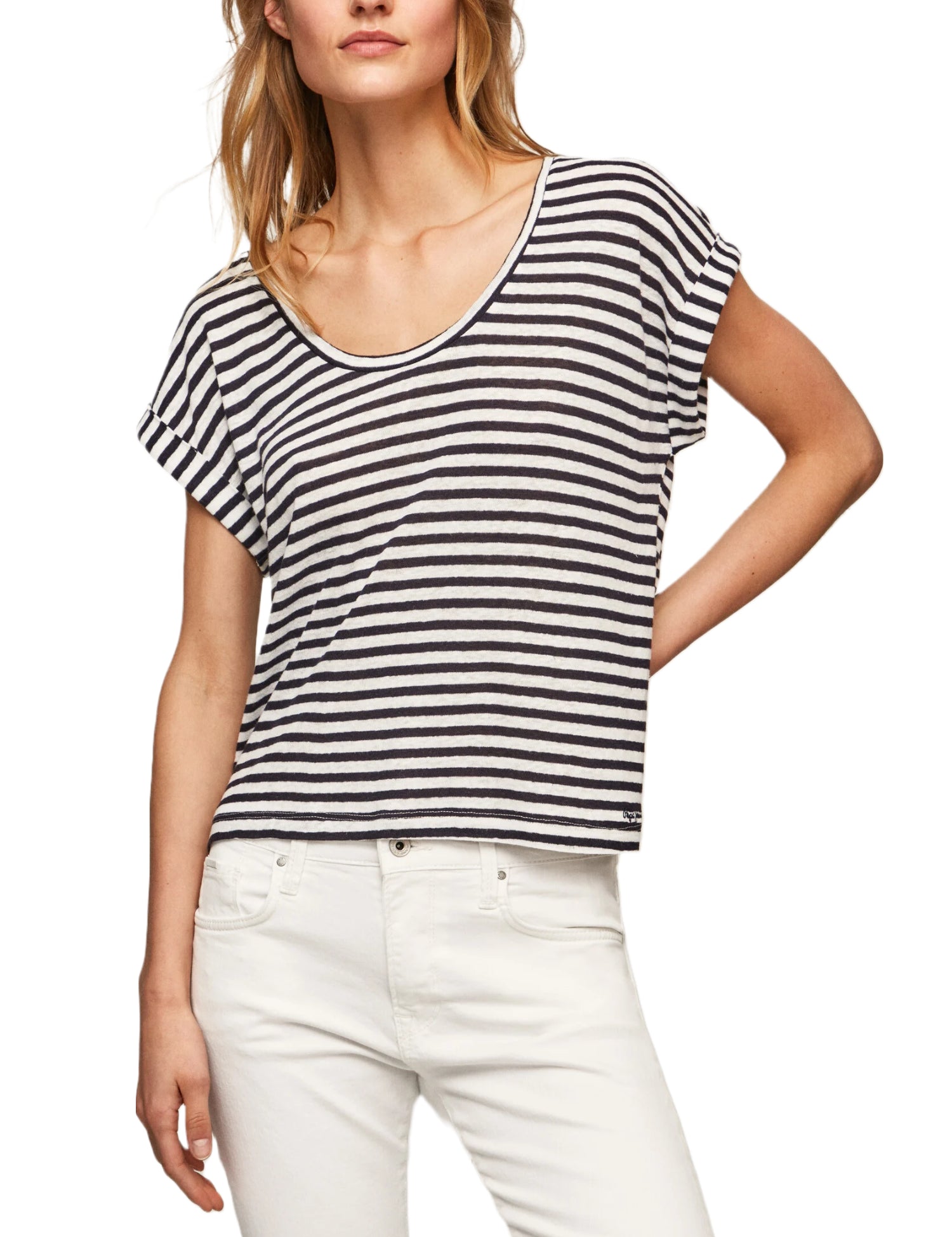 T-shirt Blu Pepe Jeans