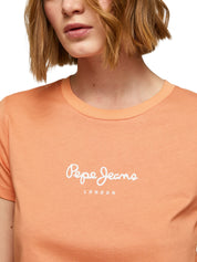 T-shirt Arancio Pepe Jeans