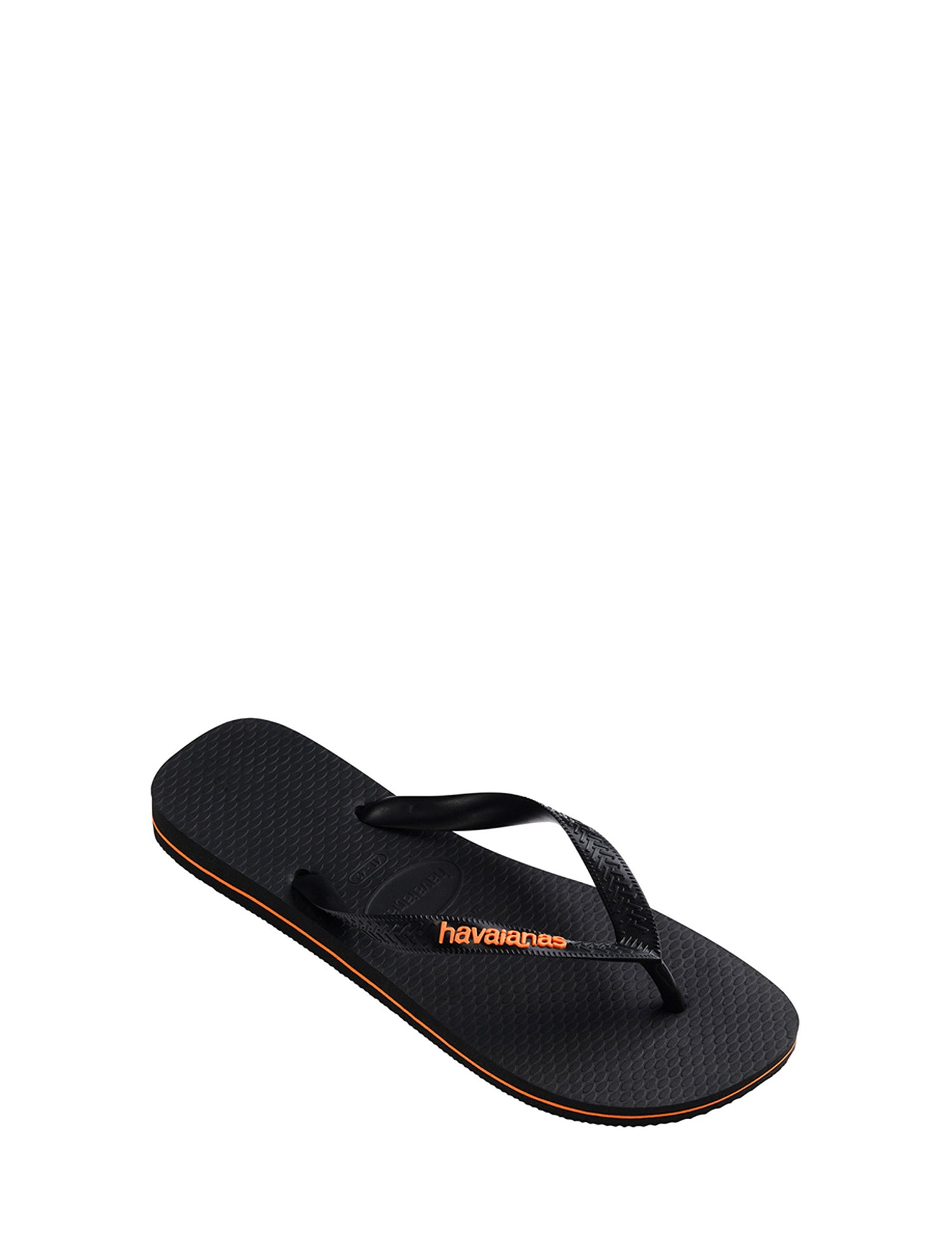 Infradito Nero Arancione Havaianas