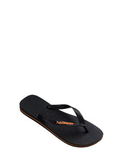 Infradito Nero Arancione Havaianas