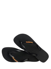 Infradito Nero Arancione Havaianas