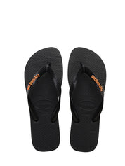 Infradito Nero Arancione Havaianas
