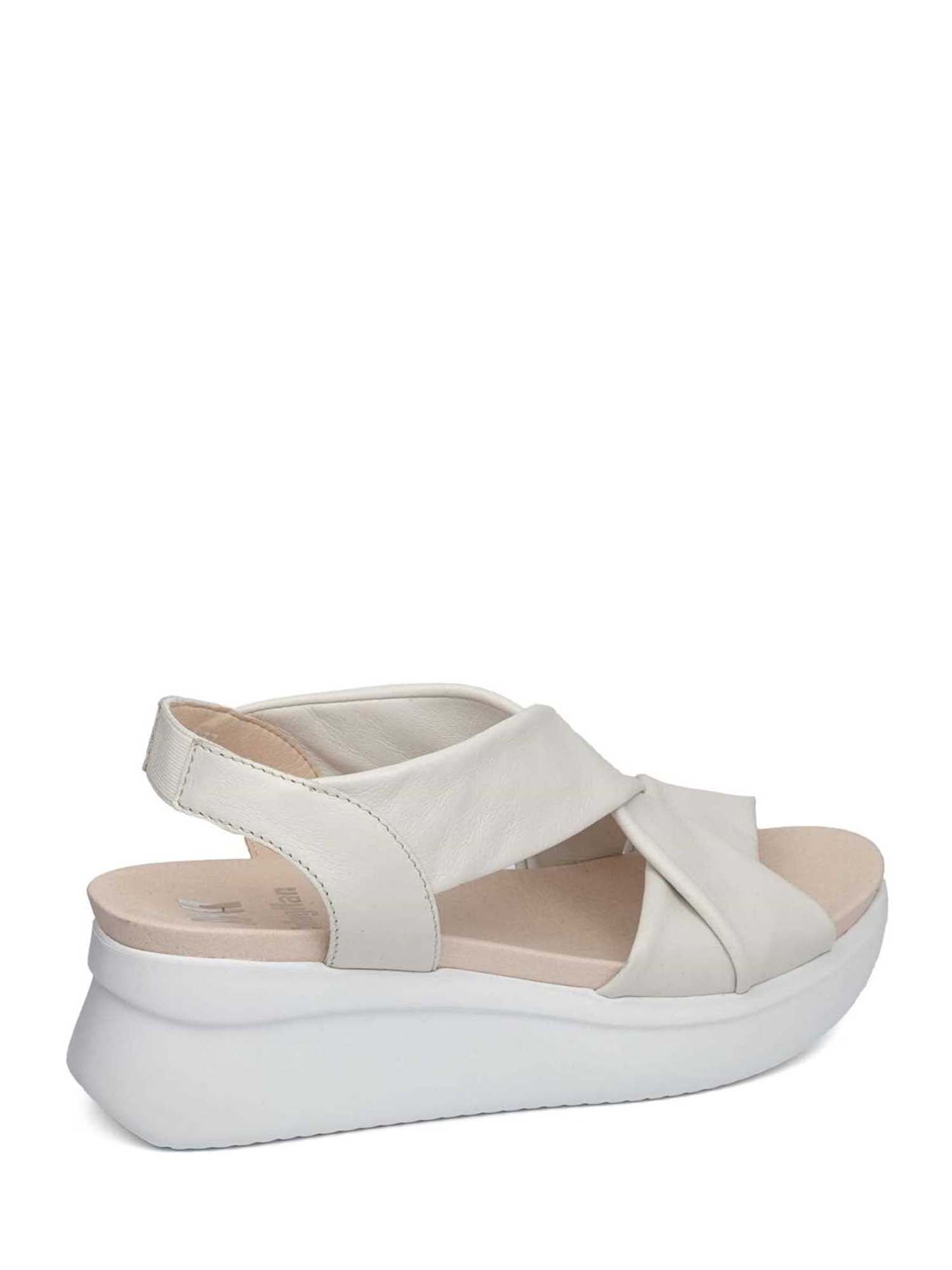 Sandali zeppa Bianco Callaghan