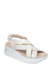 Sandali zeppa Bianco Callaghan