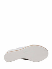 Sandali zeppa Bianco Susimoda