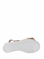 Sandali zeppa Marrone Susimoda