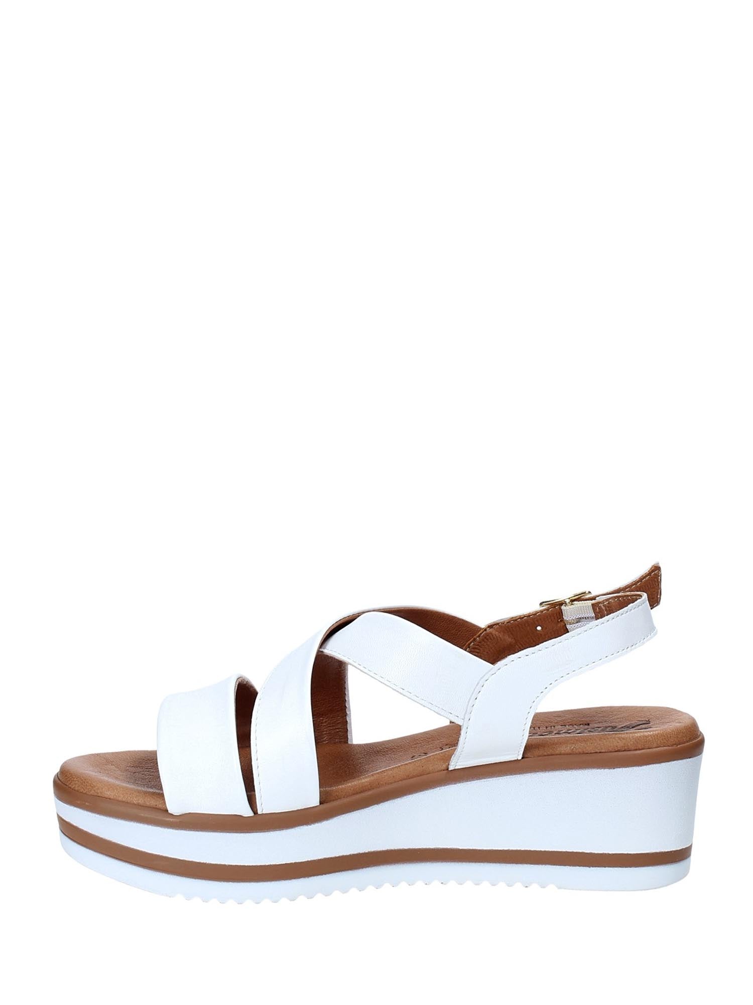 Sandali zeppa Bianco Susimoda