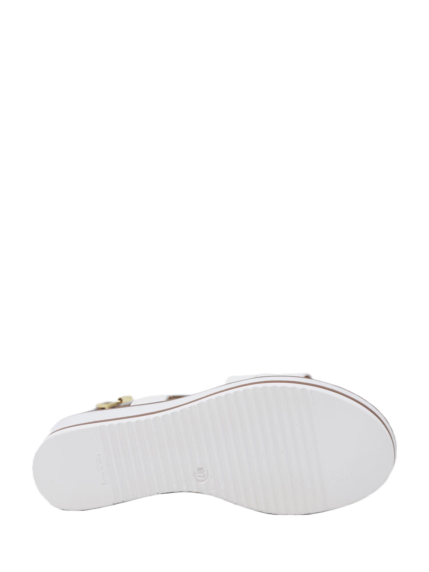 Sandali zeppa Bianco Susimoda