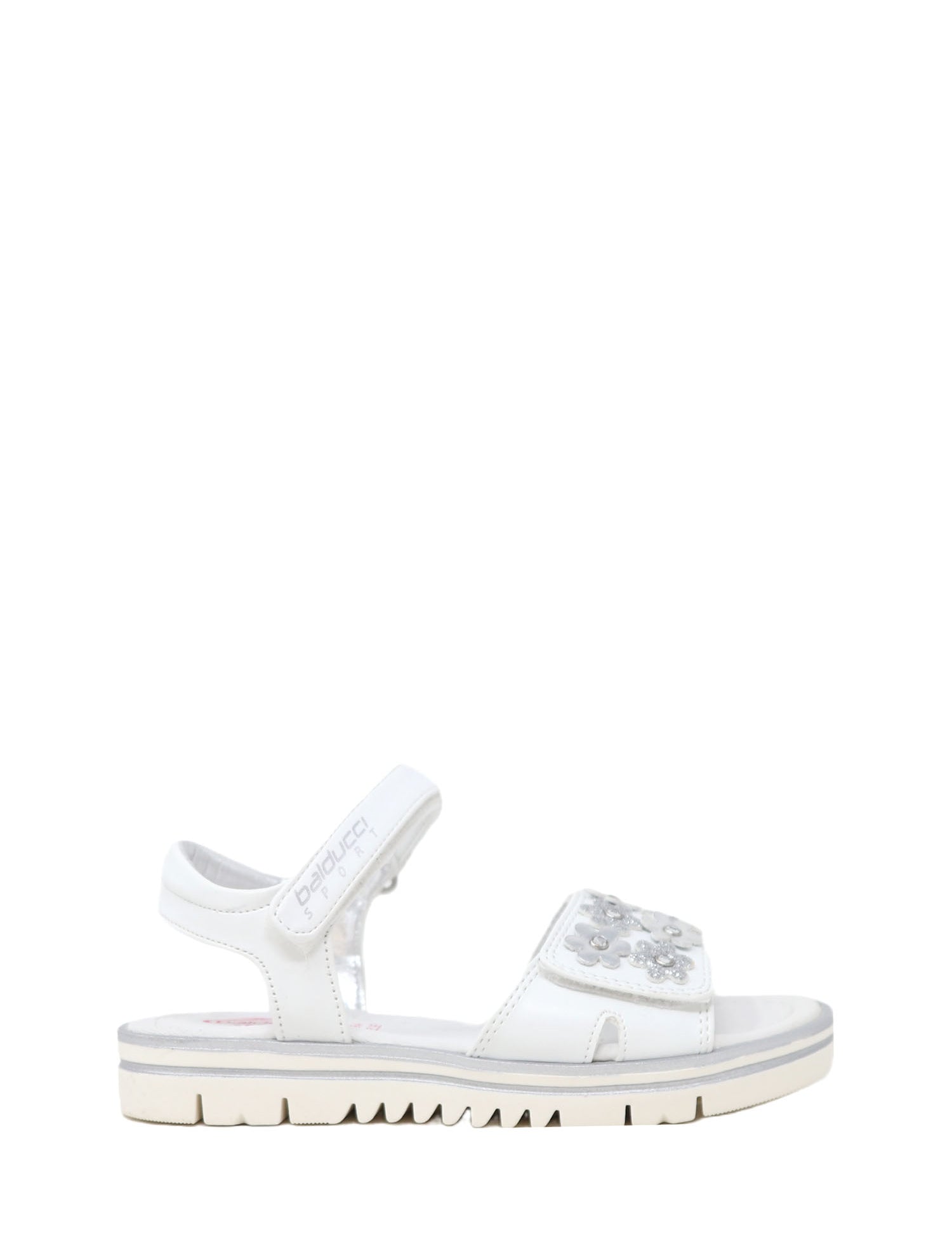 Sandali con strappi Bianco Balducci