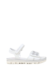 Sandali con strappi Bianco Balducci