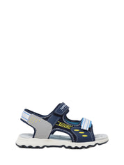 Sandali con strappi Blu Balducci