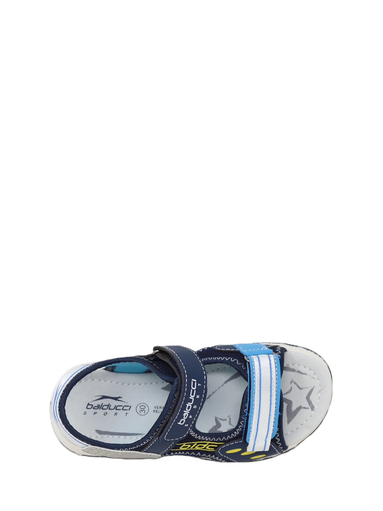 Sandali con strappi Blu Balducci