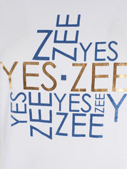 T-shirt Bianco Yes-zee