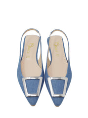 Ballerine Blu Grace Shoes